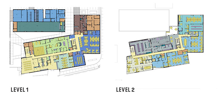 floor plan police station designs
